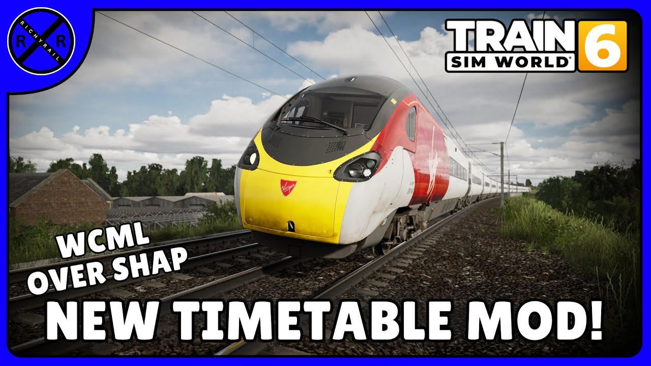 ПЕРВЫЙ ВЗГЛЯД! | WCML: МОД РАСПИСАНИЯ Престон — Карлайл! | Train Sim World 6