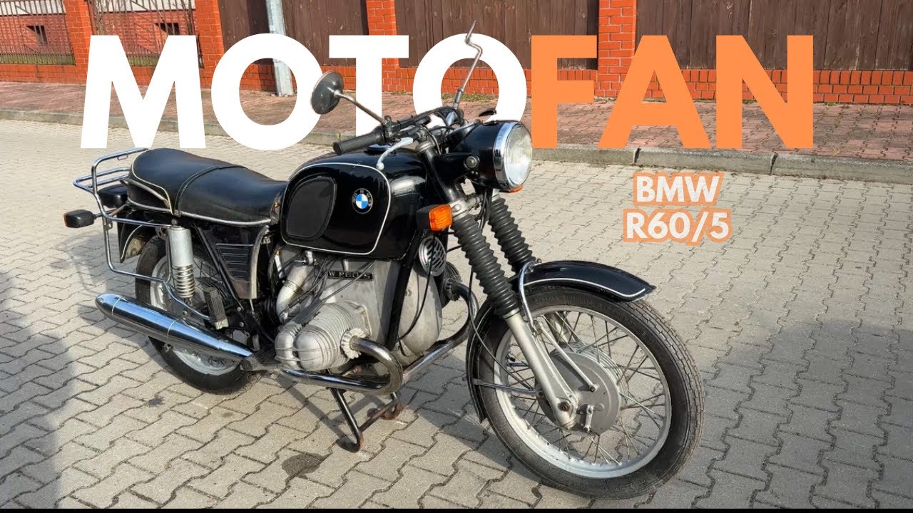 BMW R60/5 MOTOFAN MOTOCYKLE ŚCINAWA