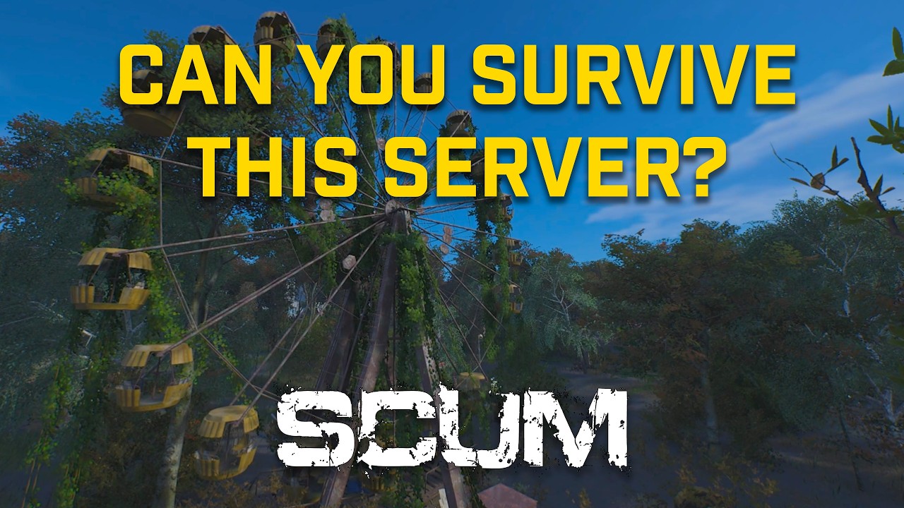 No Radiation or Fog, Exploring Scums Lost City! | DLC Giveaway | Scumbags Official Server | SCUM