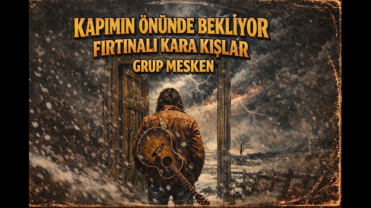 Kapımın Önünde Bekliyor Fırtınalı Kara Kışlar - Anatolian Rock (Grup Mesken)