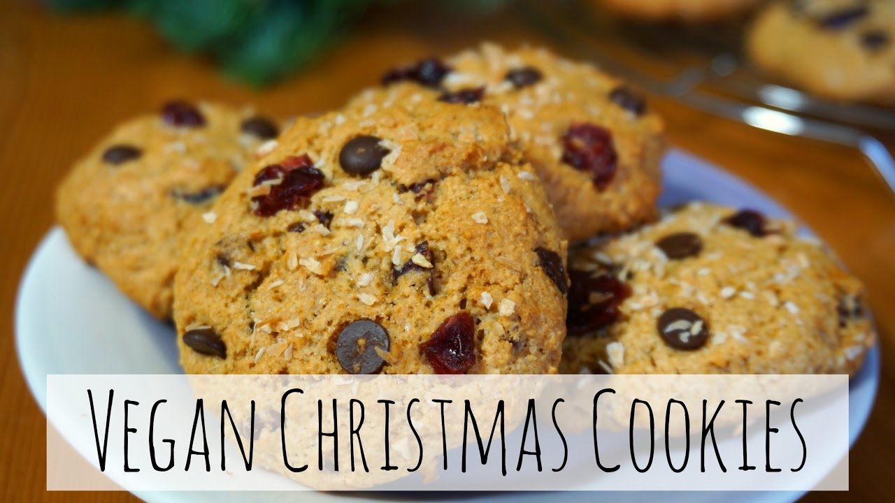 Vegan Christmas Cookies (oil-free)