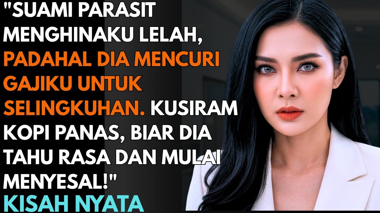 DASAR SUAMI PARASIT! MENGHINAKU PADAHAL DIA MENCURI GAJIKU UNTUK BERSELINGKUH KUSIRAM DIA DENGAN AIR