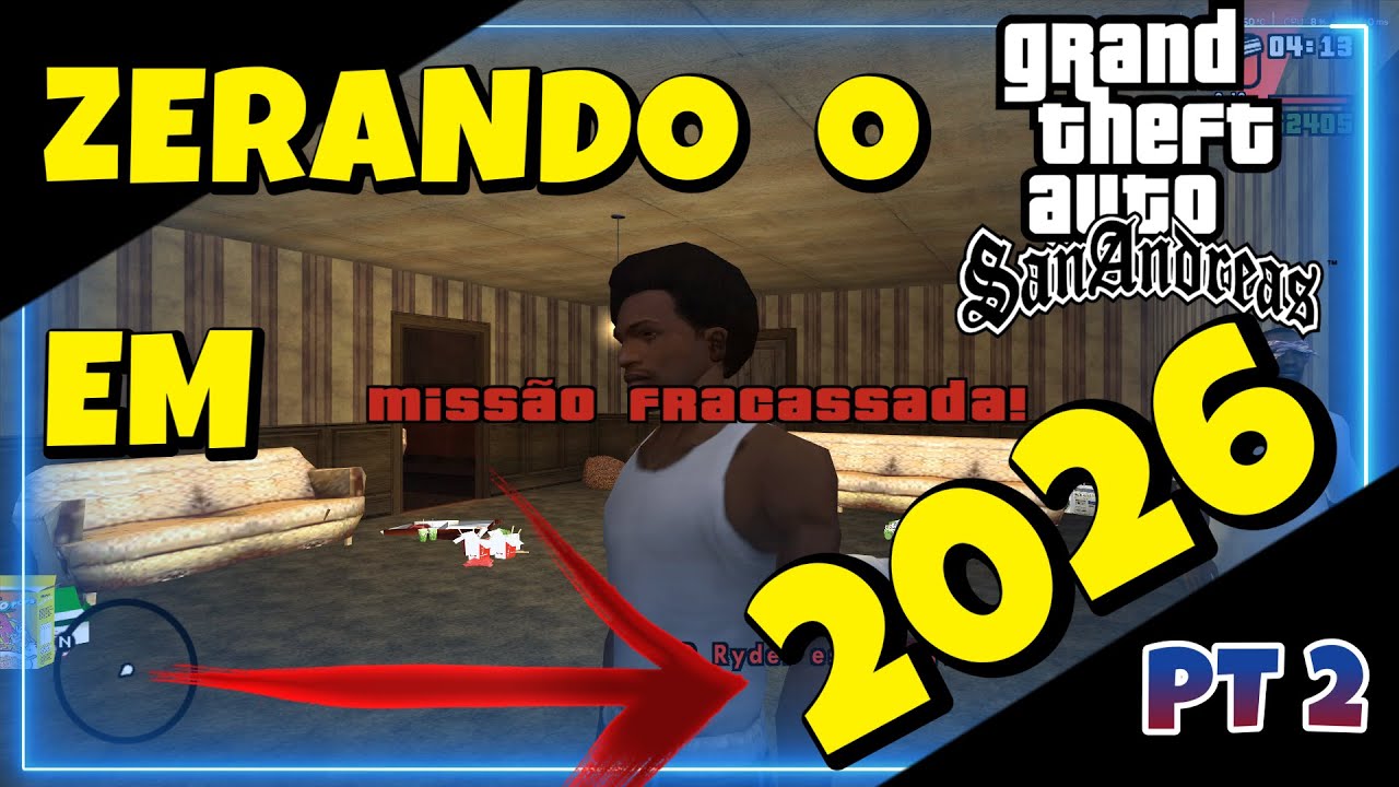 ZERANDO o GTA San em 2026 PT 2