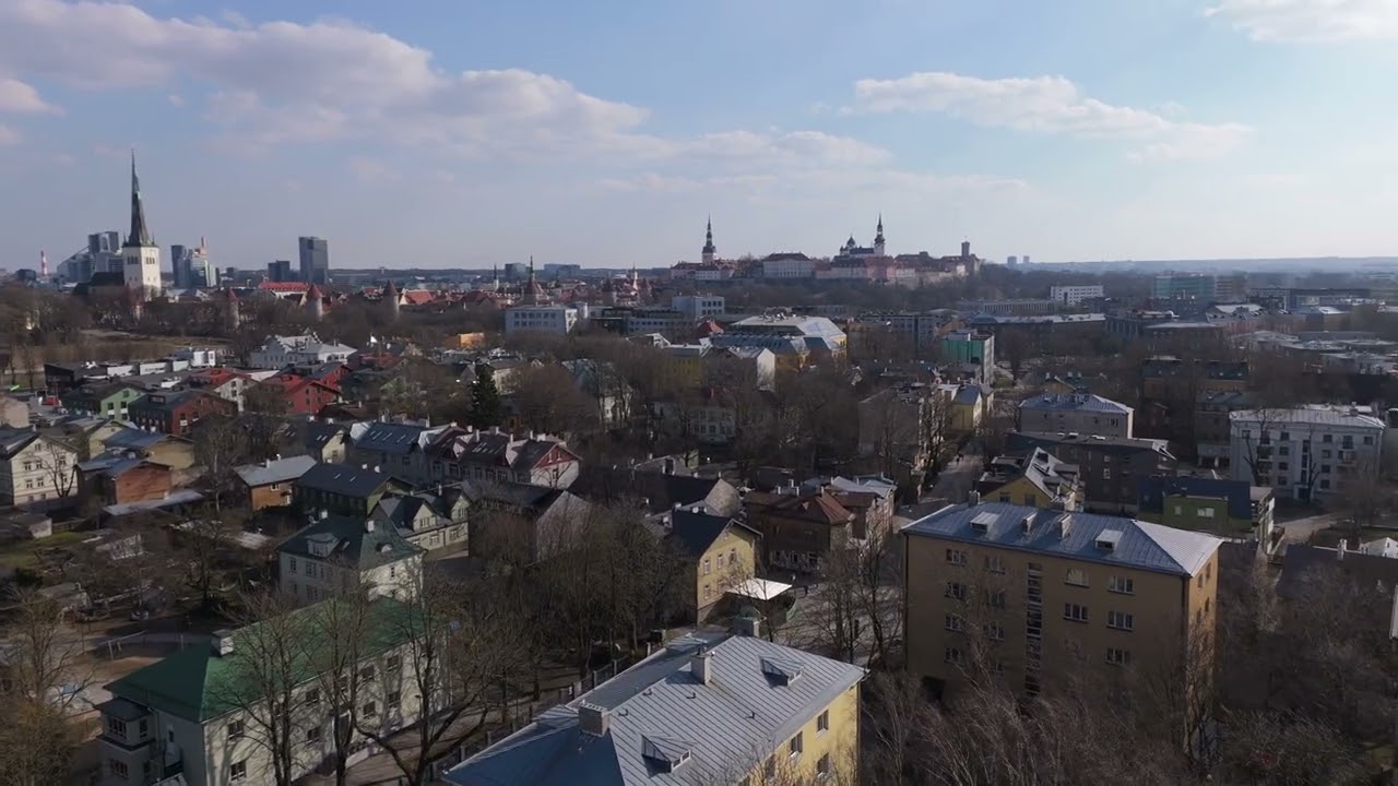 Flight over Kalamaja