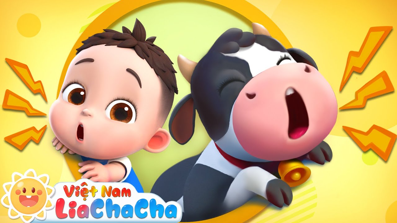 🐄 Bạn bò tên Lola | Bài hát La Vaca Lola | Nhạc vui nhộn | LiaChaCha - Ca Nhạc Thiếu Nhi Việt Nam