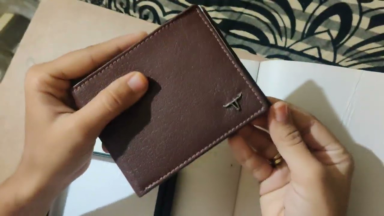 unboxing URBAN Forest Men casual leather wallet #flipkart