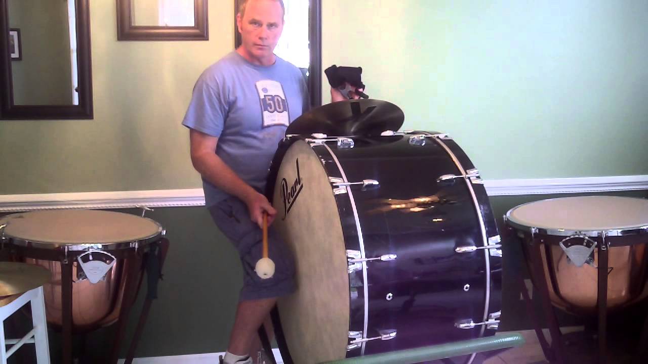 How to play Bass Drum with a Cymbal Attached