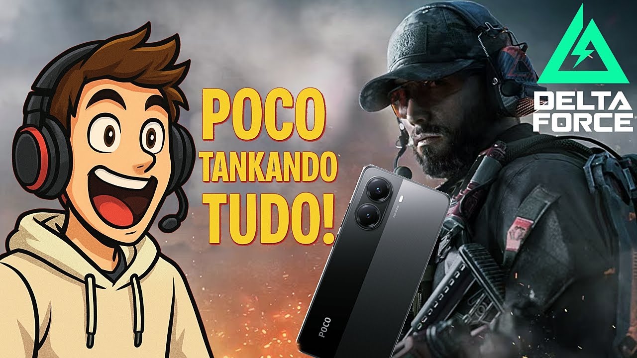 DELTA FORCE MOBILE - TESTANDO NO POCO X7 PRO | 12 GB RAM