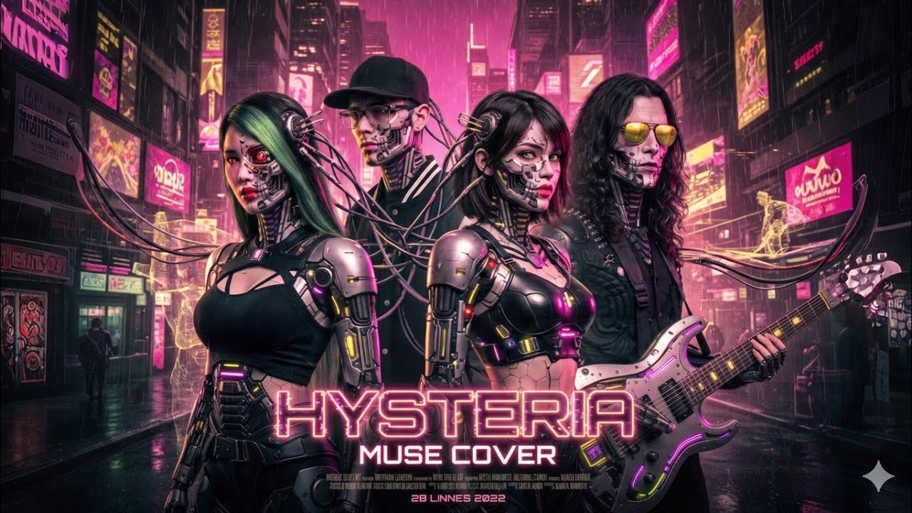 Muse - Hysteria (Metalcore/Industial Metal Cover) || Lagu Sejuta Umat