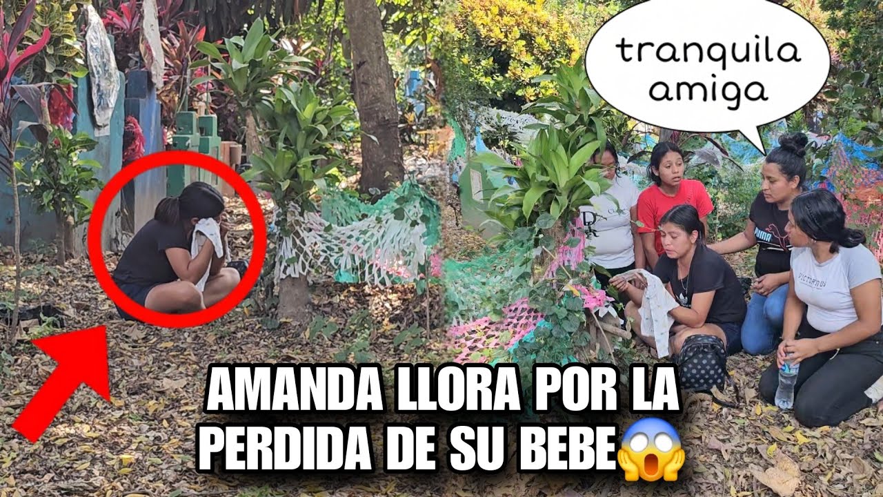 Encontramos A AMANDA En El Cementerio Llorando Por La Muerte De Su Bebe😱Mira Que Pasa Hasta El Final