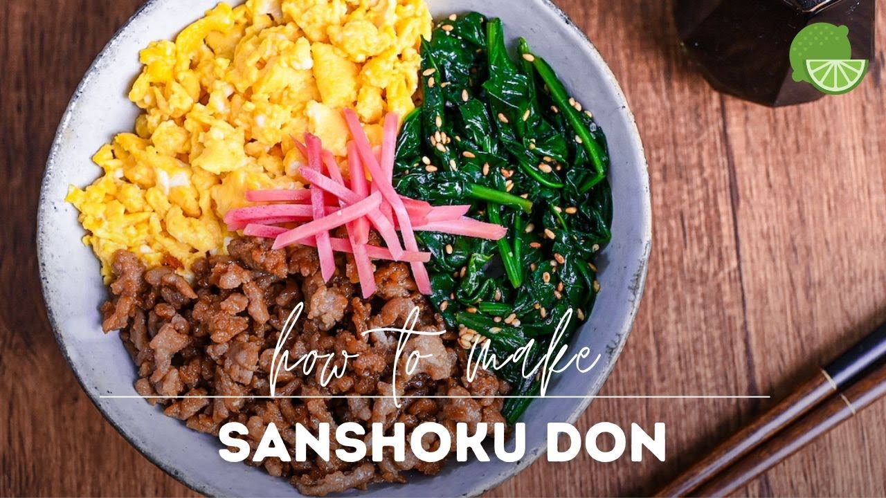 Soboro Donburi Recipe (Ground Chicken Rice Bowl)