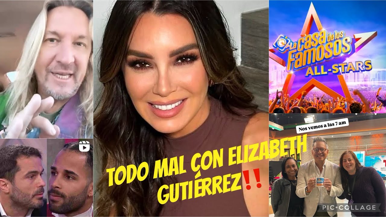 CHISME: Elizabeth Gutiérrez le da plantón a Telemundo y su equipo agrede a Javier Ceriani