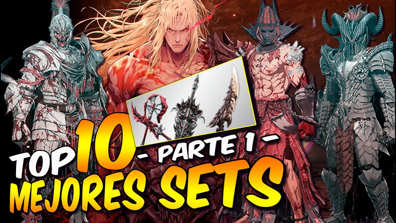 Los 10 MEJORES SETS PARA TU BUILD en The First Berserker Khazan Guía Armaduras Parte 1