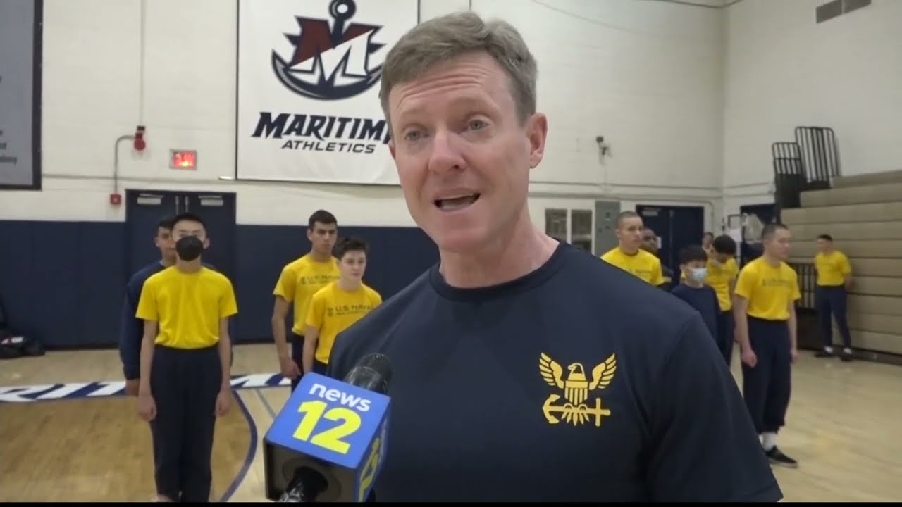 Sea Cadets train at SUNY Maritime College in Throgs Neck