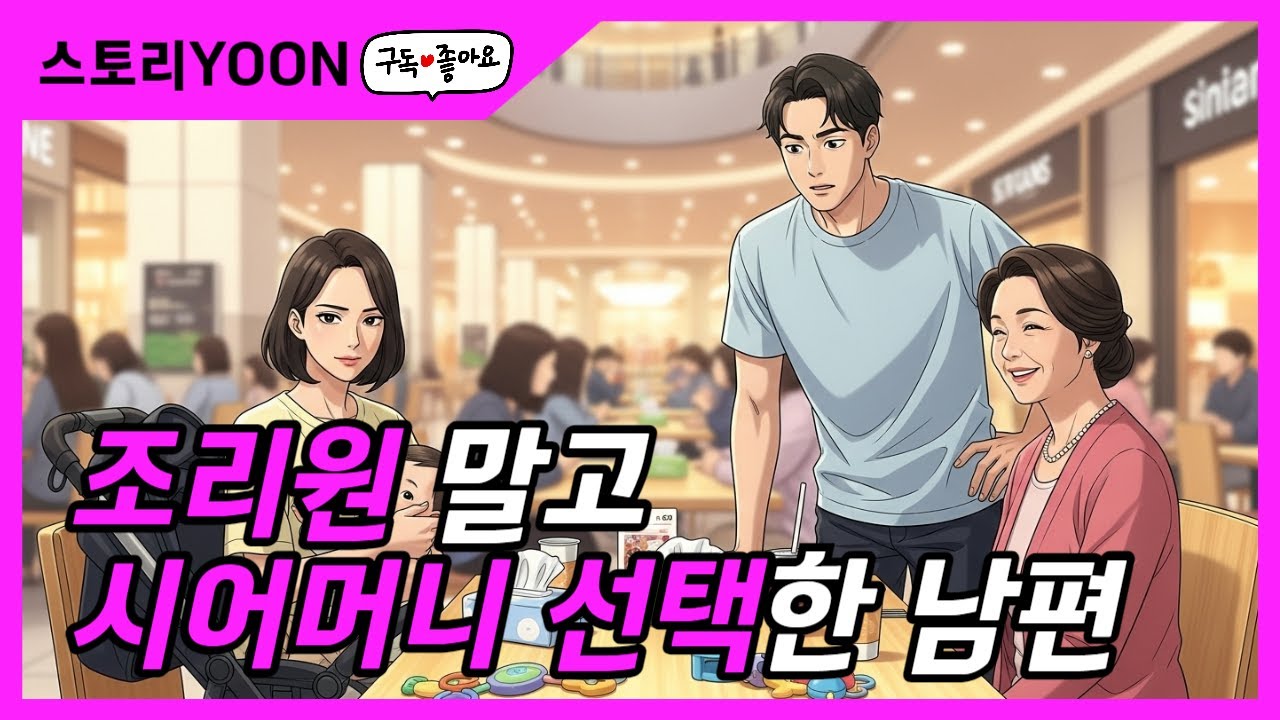 조리원 대신 시어머니를 택한 남편