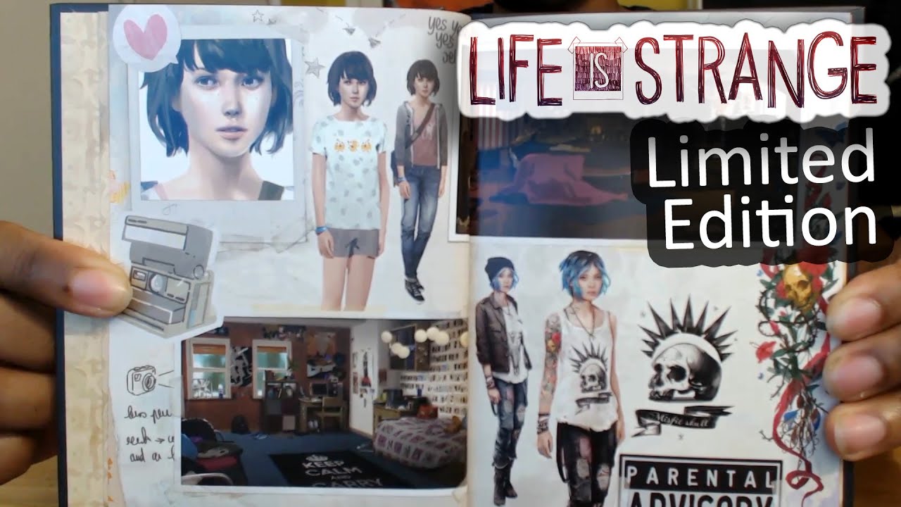 Life Is Strange Limited Edition Unboxing & Artbook