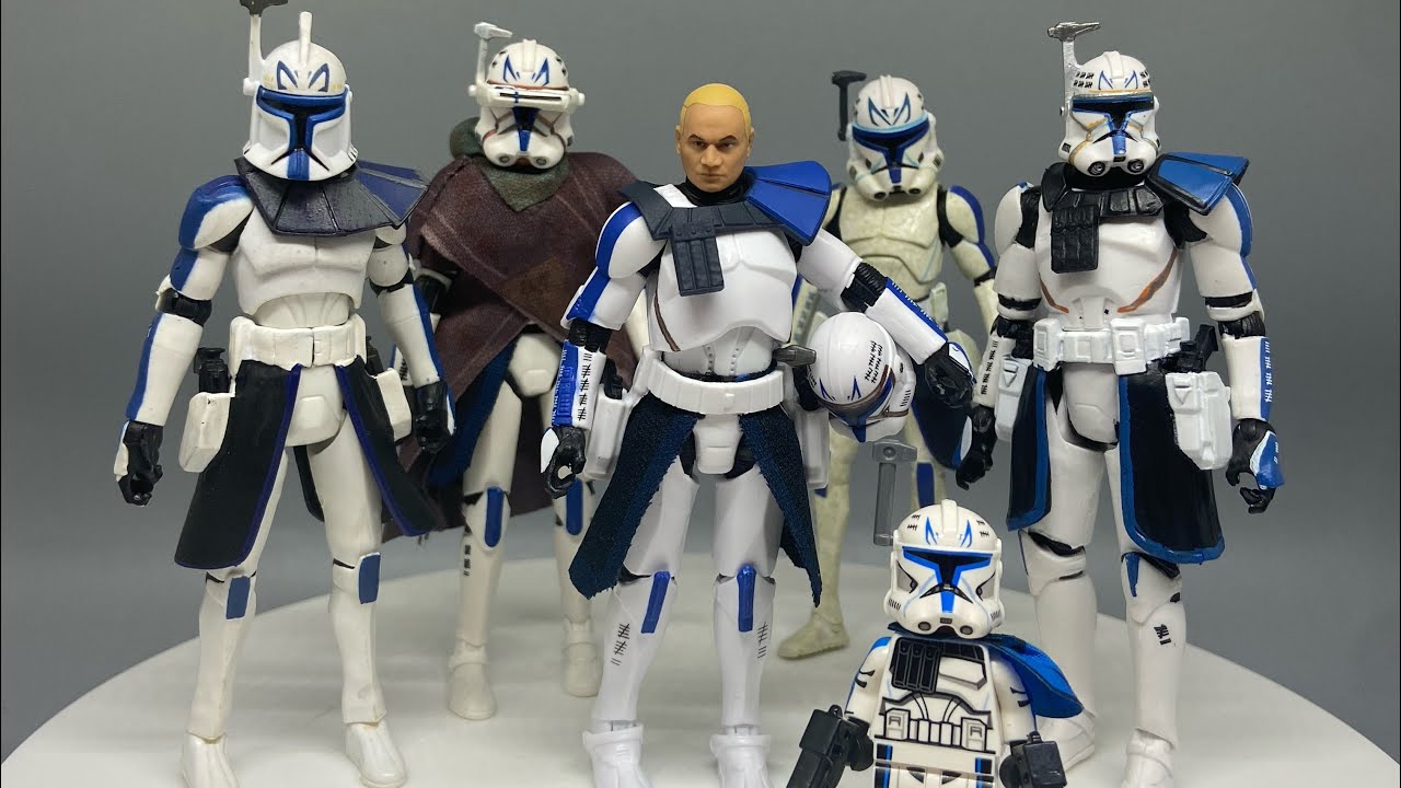 Star Wars The Vintage Collection  VC 317 Clone Commander Rex ( Bracca mission) 3.75 action figure