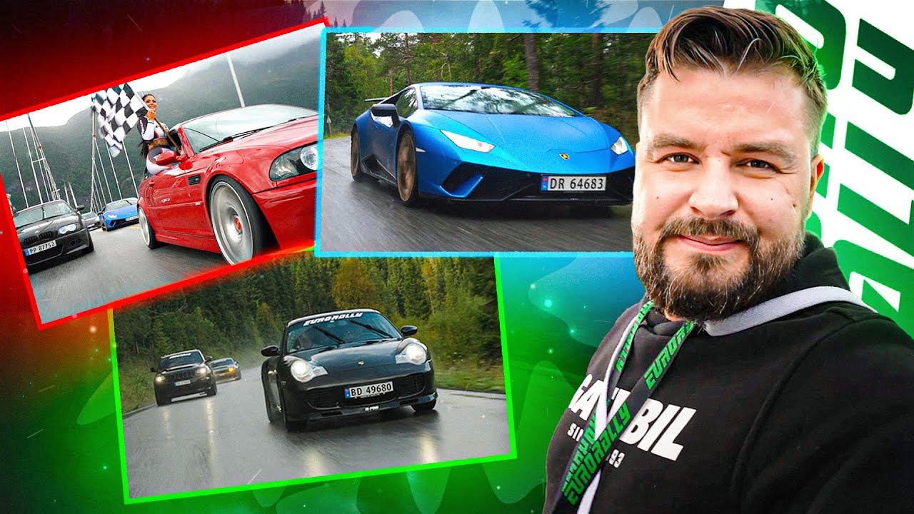 FLYVENDE LAMBO PÅ EURORALLY NORGE 2024! / VLOG 201