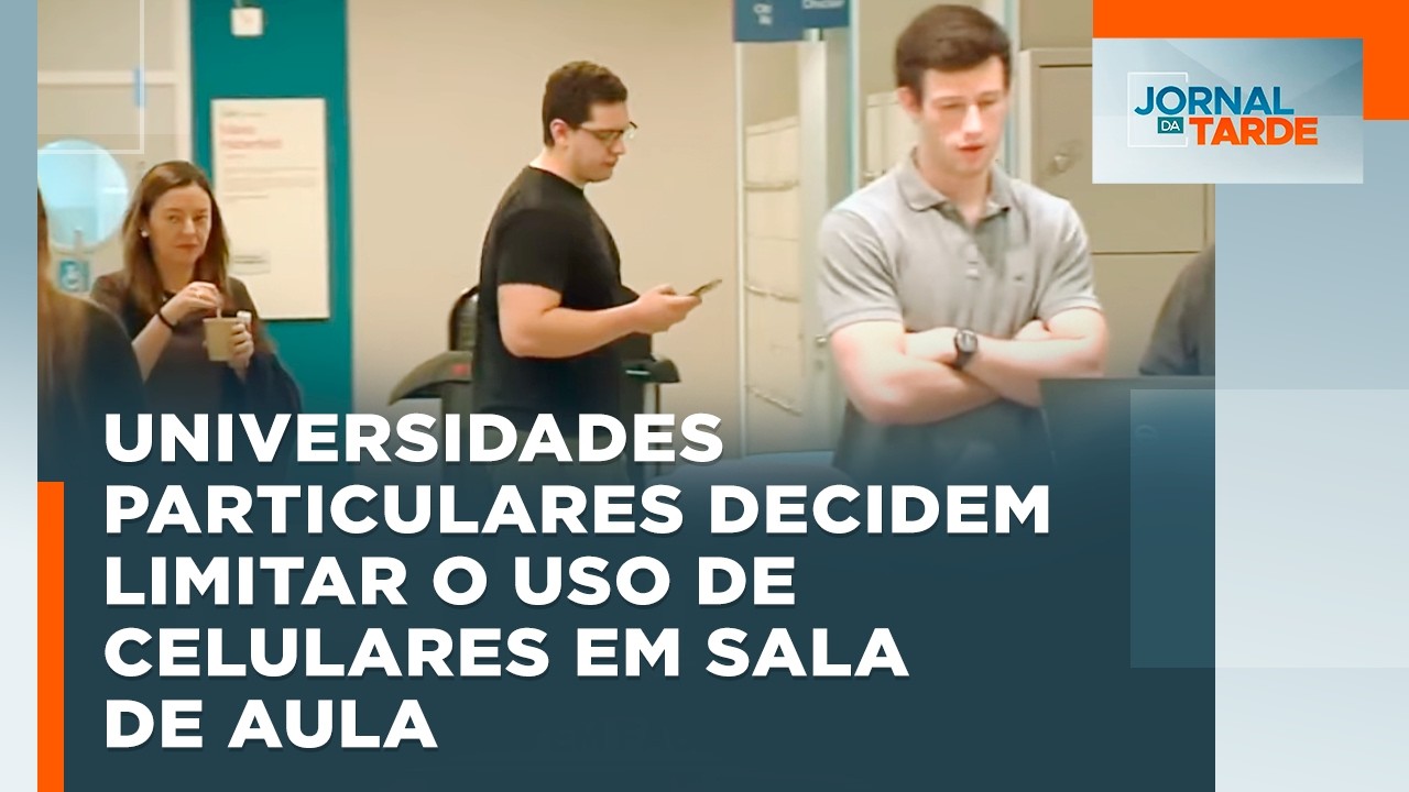 Universidades particulares decidem limitar o uso de celulares em sala de aula