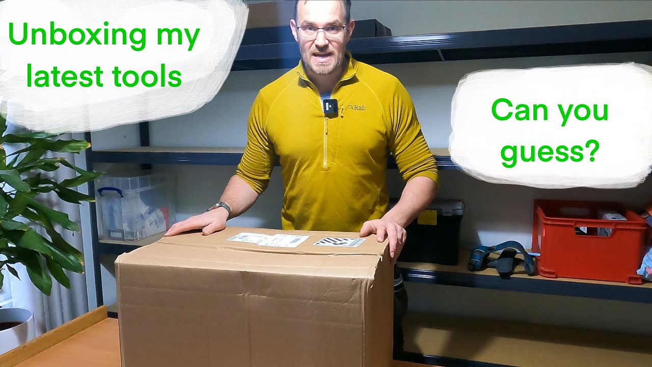 Unboxing my latest tools 🧰