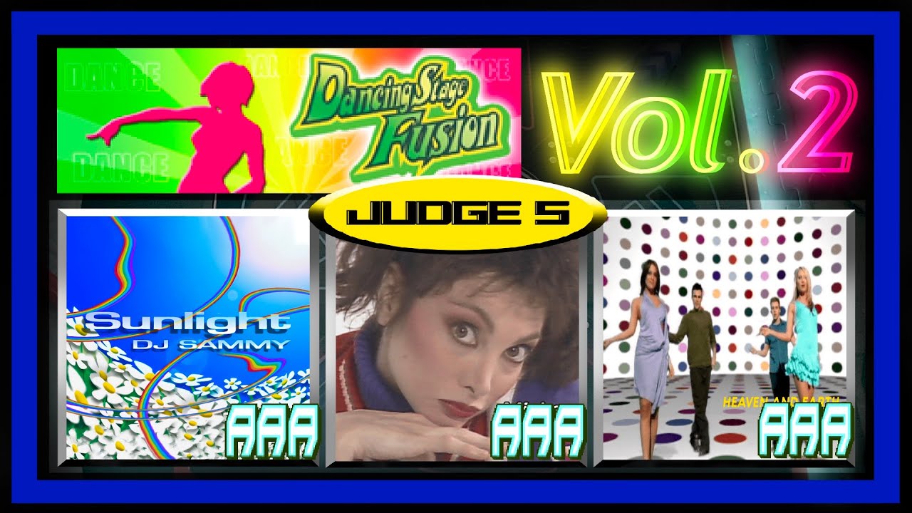 DANCING STAGE FUSION (ARCADE SIDE) revisited. Vol  2. ESP PFC. Judge 5