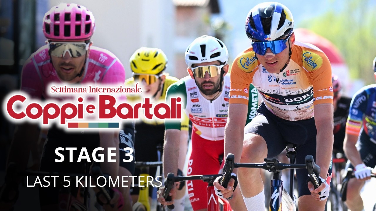 Settimana Coppi e Bartali 2026 - Stage 3 Last 5 Kilometers - Change of leadership
