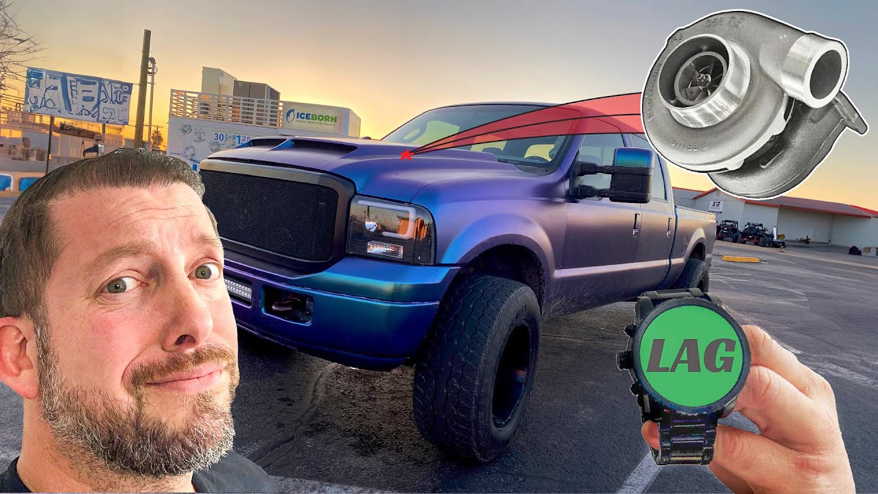 Borg s369-sxe turbo lag on a 6.0L Powerstroke