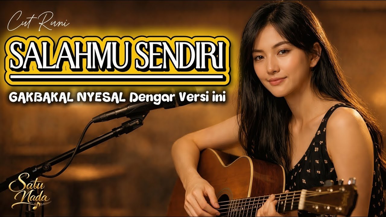 SALAHMU SENDIRI - Cut Rani (Cover Akustik Paling Menyentuh) | Suara Merdu Bikin Baper