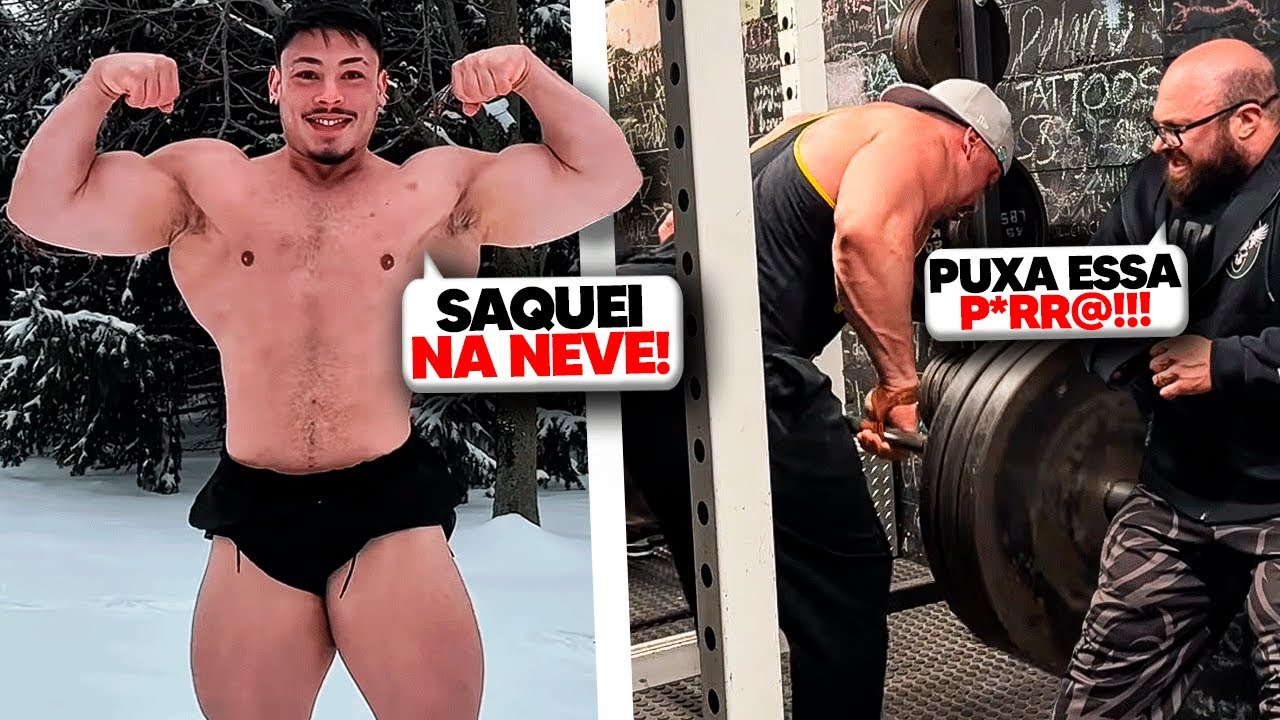 TREINEI NO CALABOUÇO DAS NEVES NA GRINGA!!!