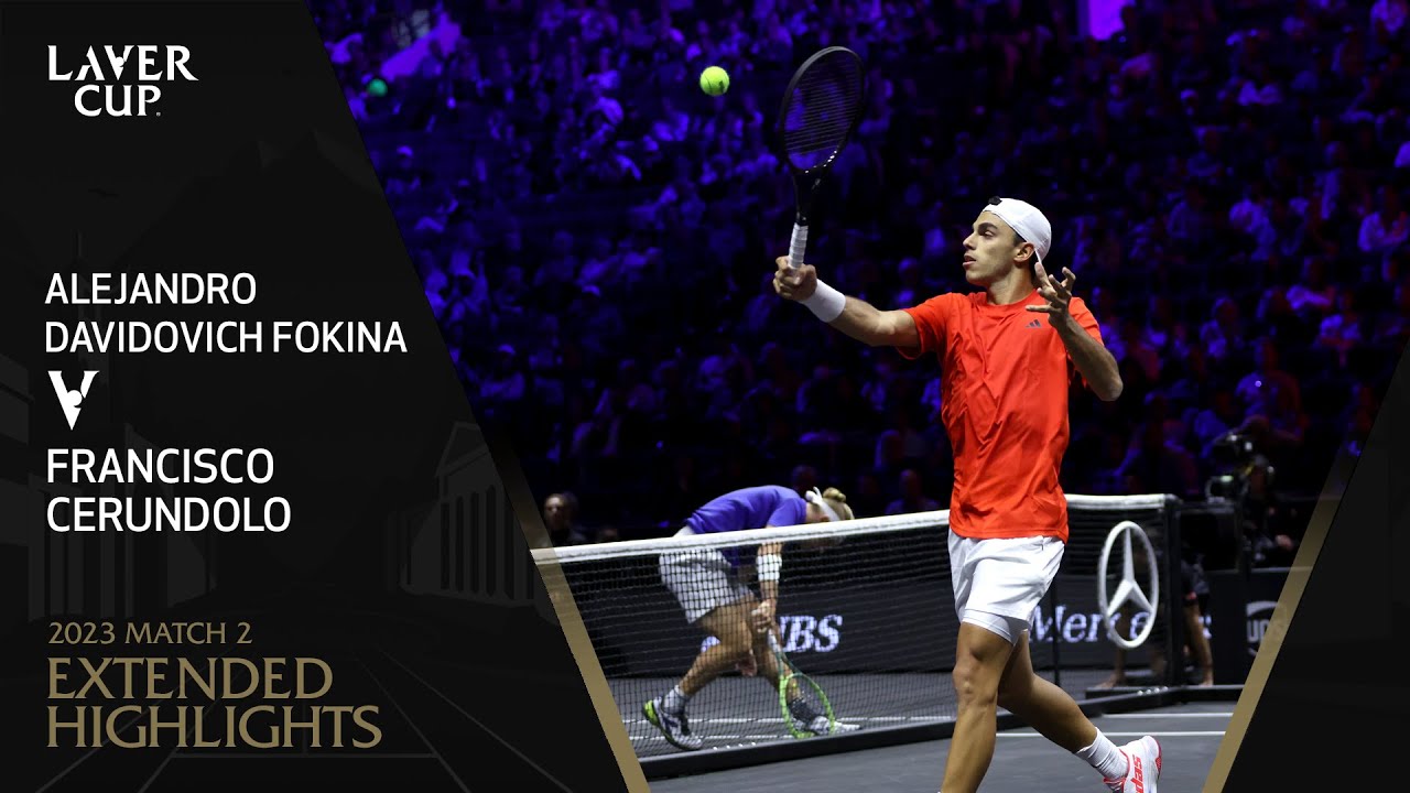 Alejandro Davidovich Fokina v Francisco Cerundolo Extended Highlights | Laver Cup 2023 Match 2