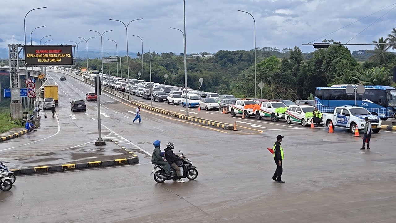 Exit Tol Parungkuda Terupdate 16 Januari 2026 | Kondisi Lalu Lintas Parungkuda Cibadak Sukabumi