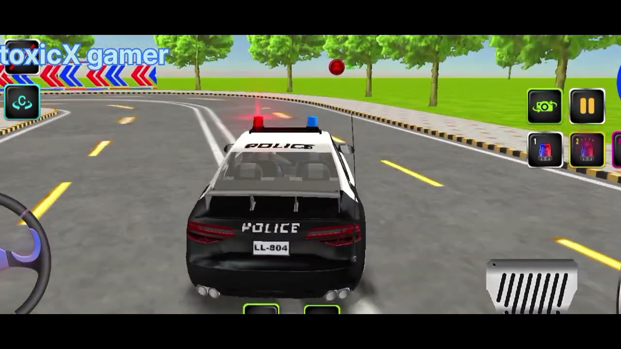 Becoming a Police Officer in Car Simulator | Action Packed Mission | Game video