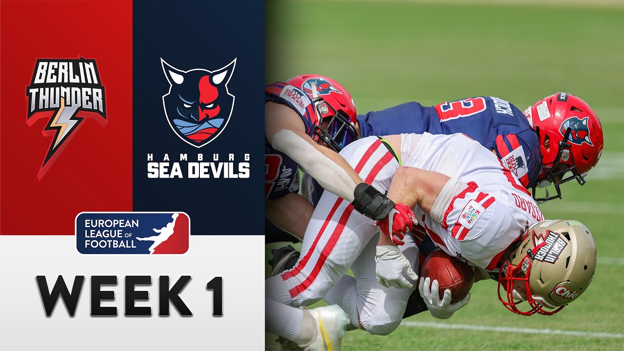 Berlin Thunder @ Hamburg Sea Devils | Highlights | Week 1 | 2022