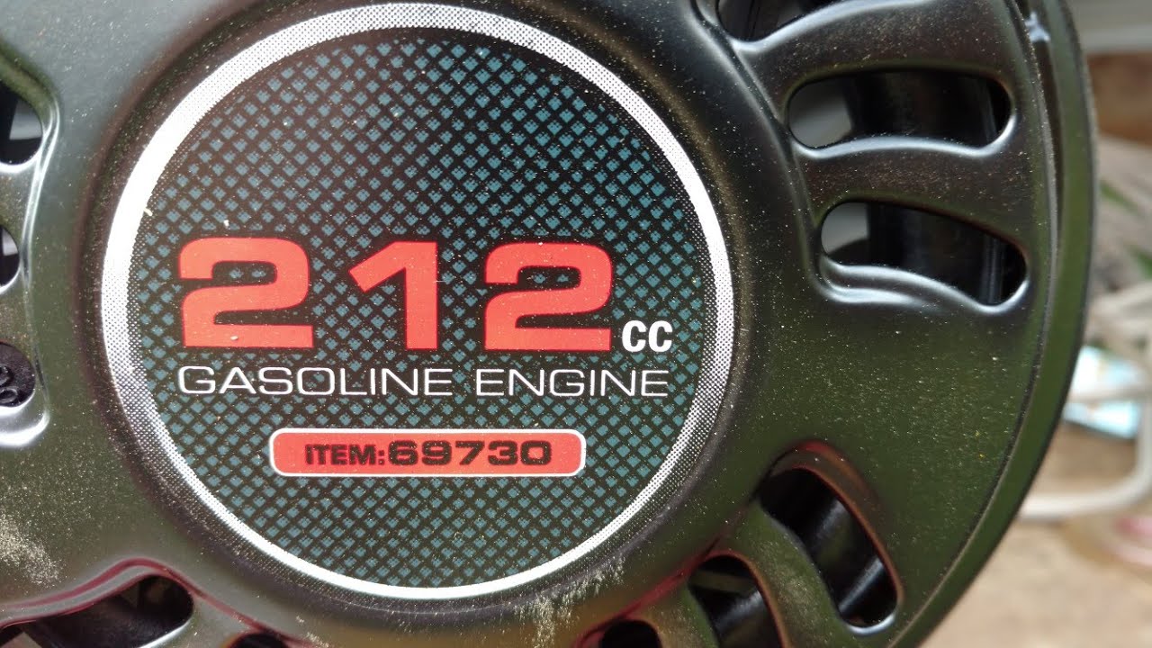 Repowering the old tiller with a predator 212.