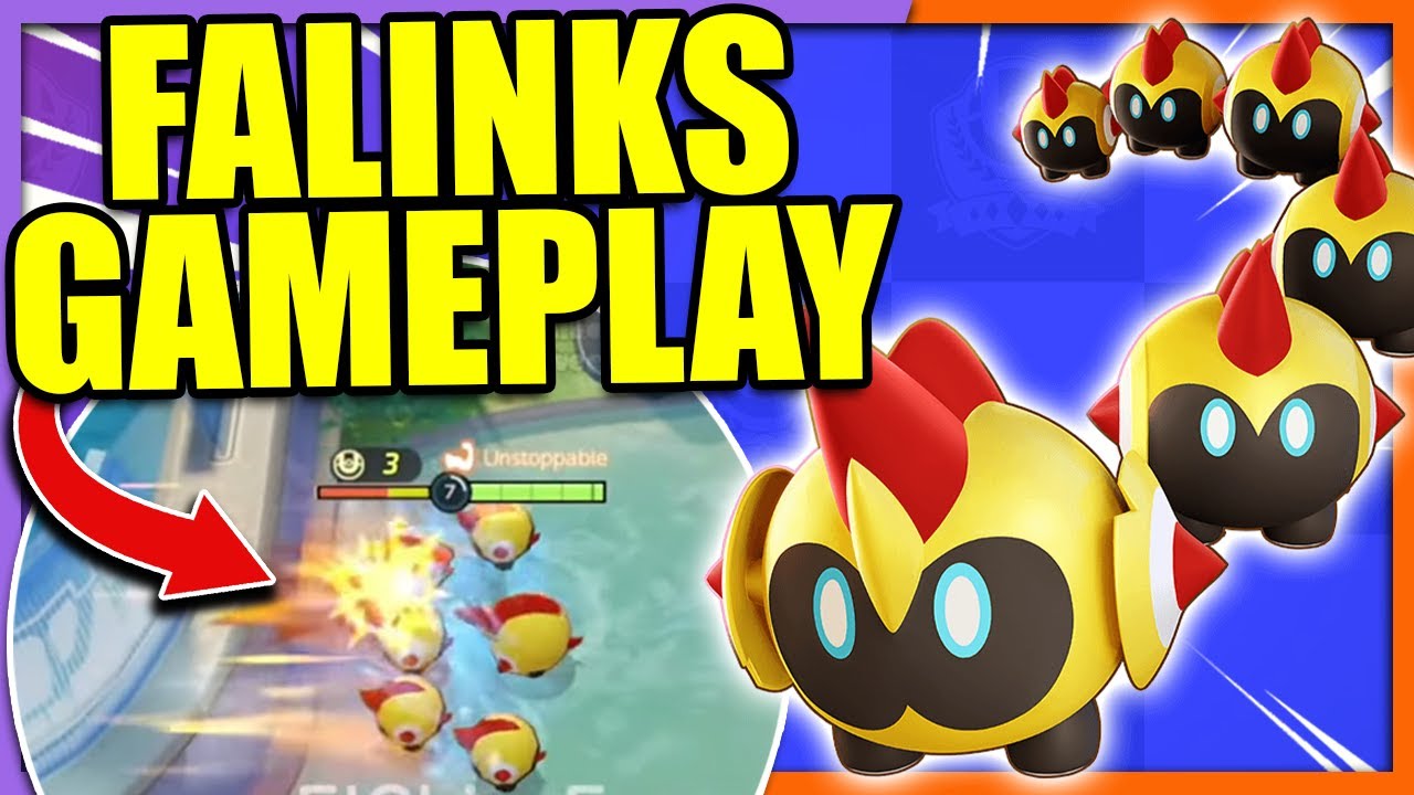 FALINKS GAMEPLAY looks INCREDIBLY FUN I'm in LOVE | Pokemon Unite