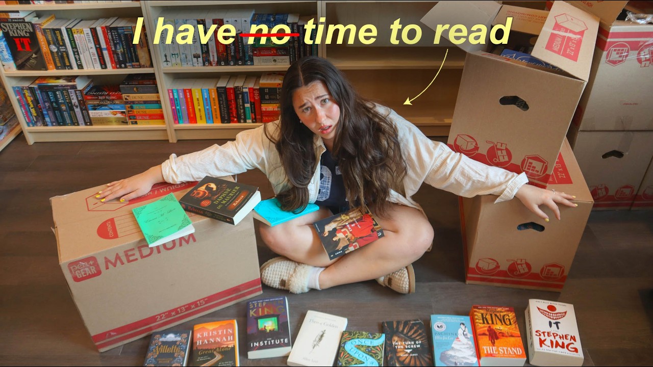 Сколько книг я могу прочитать...*во время переезда*?