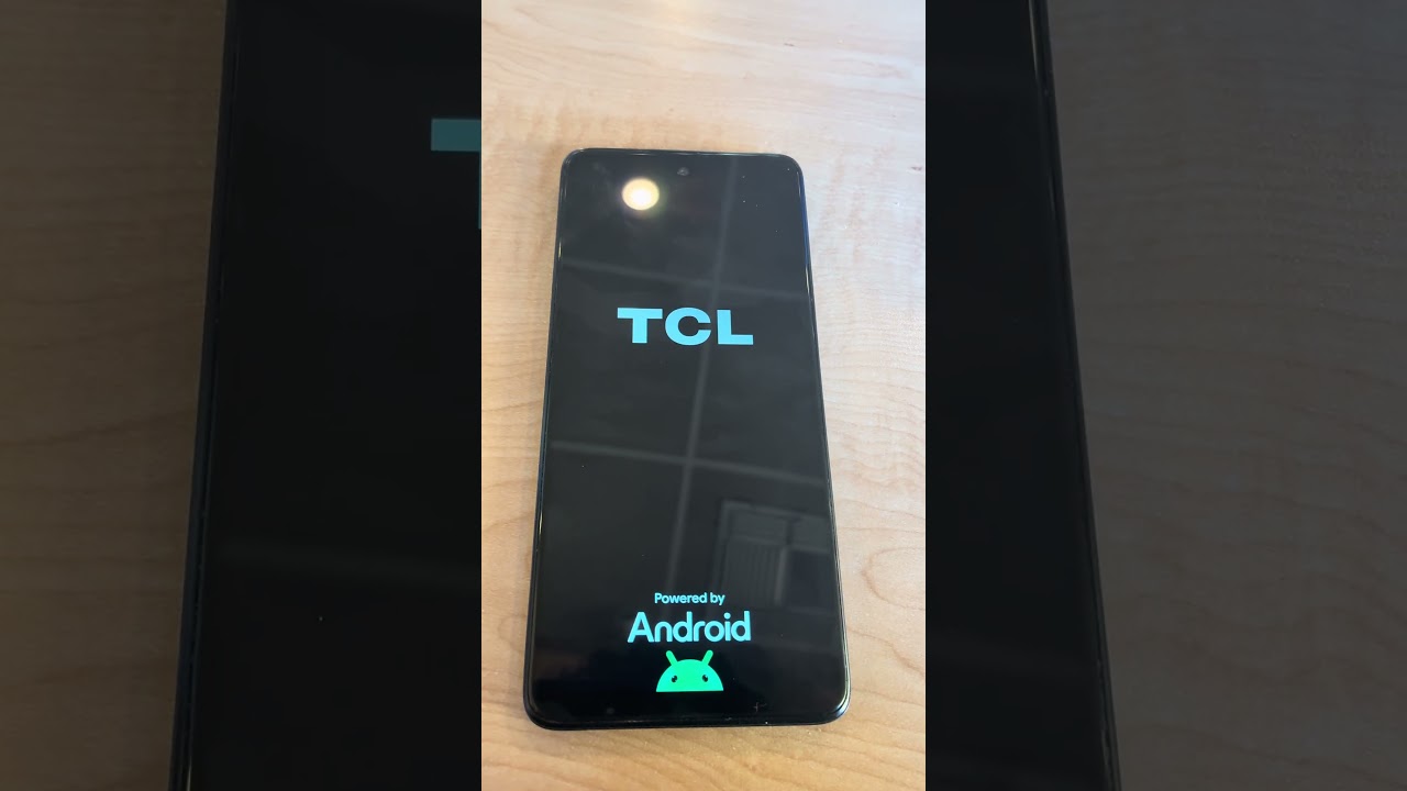 TCL 50 XE 5G start up and shut down ￼