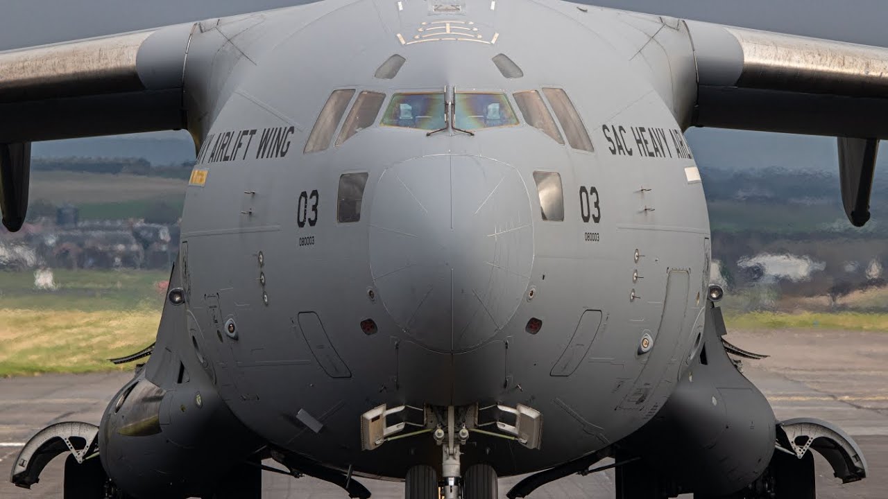 Military Movements At Prestwick Airport!