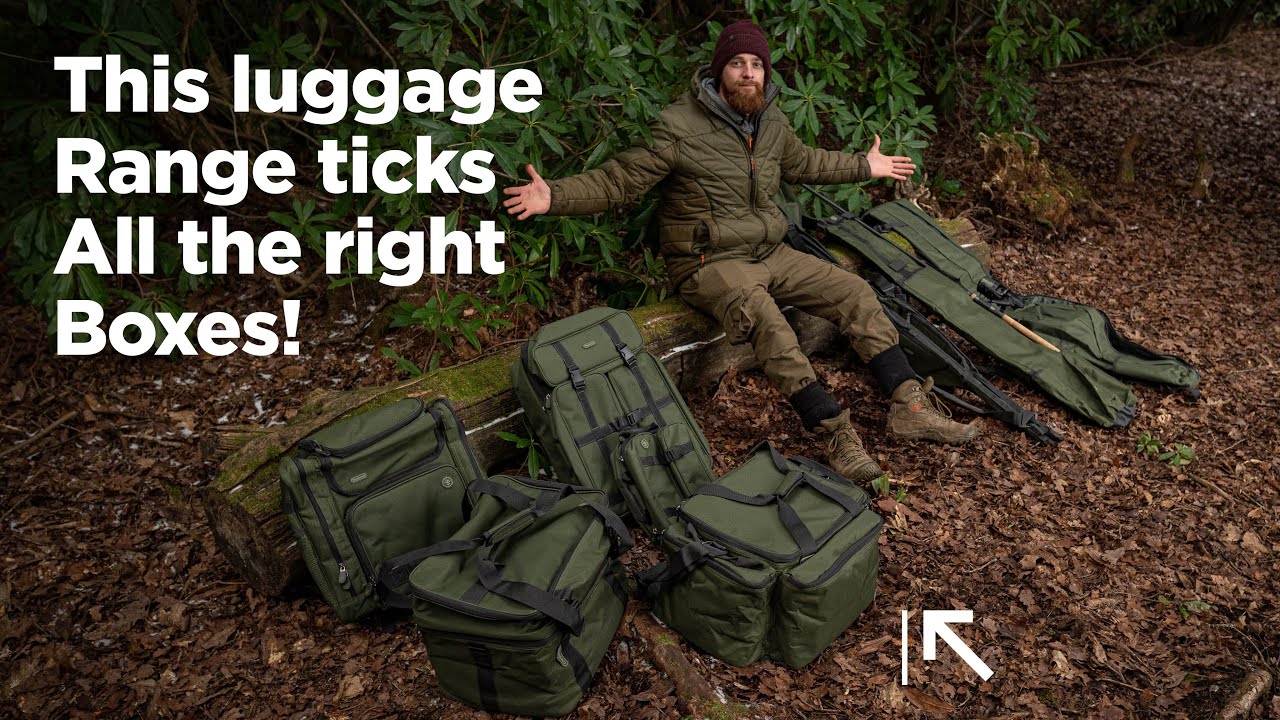 This NEW carp fishing luggage range hits the spot—both in comfort and logistics!