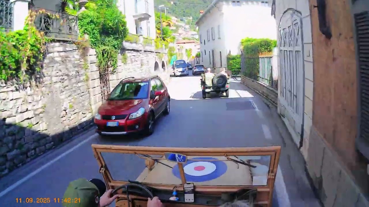 Lake Como in Jeeps