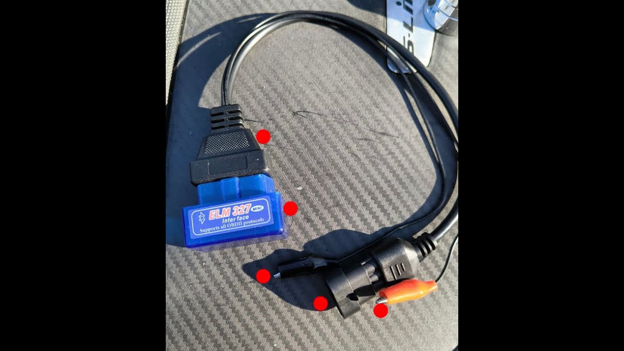 LECTOR OBD II  en Piaggio Mp3 500