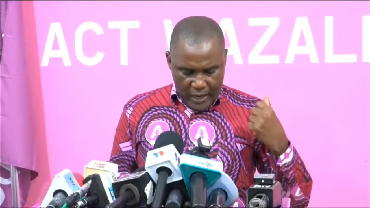 WAAKIKISHI WA ACT WAZALENDO WAANZA NA JAMBO HILI KUBWA LEO