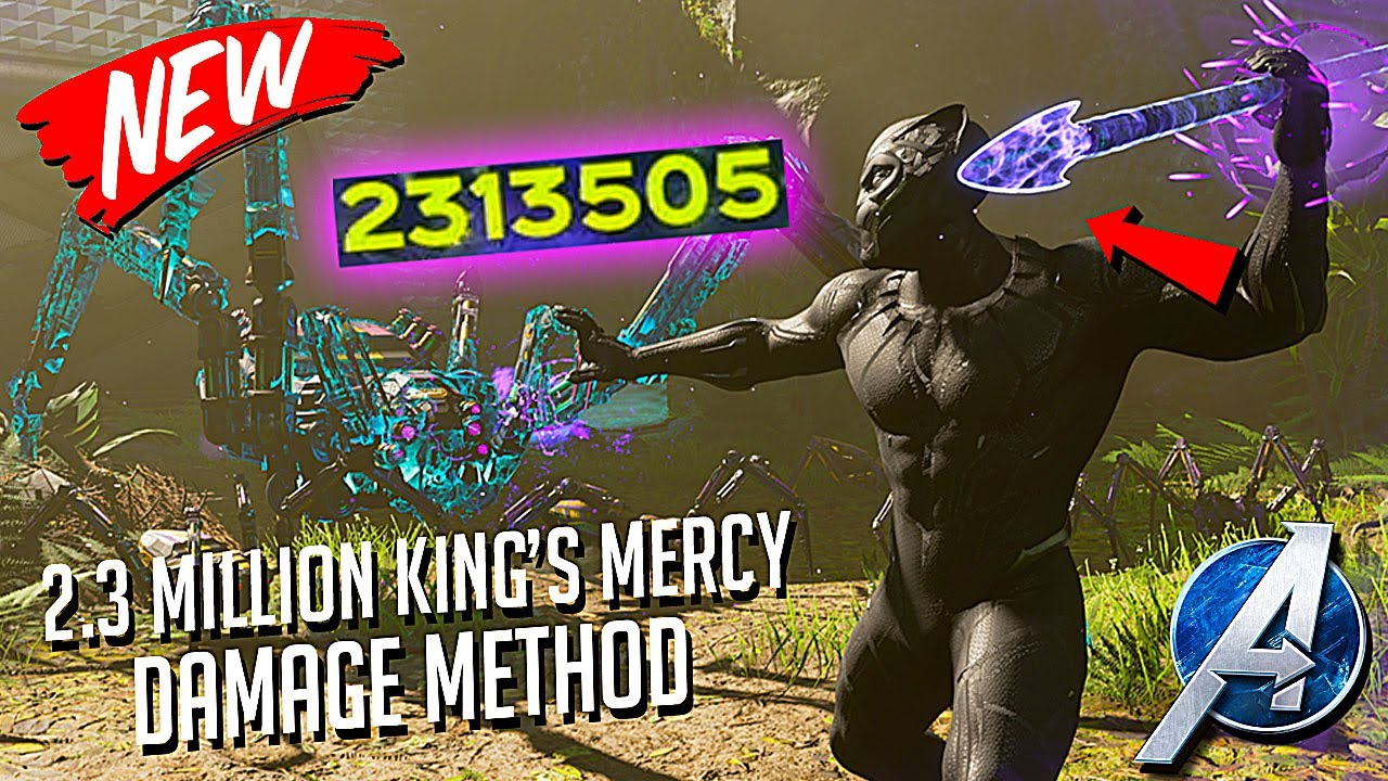 this update just made Black Panther INSANE! - 2.3 Million King Mercy Heroic Damage METHOD!
