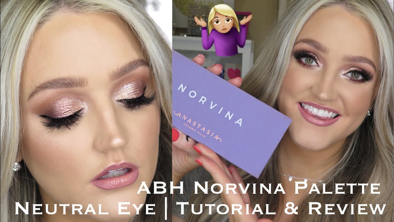 💜 Anastasia Beverly Hills Norvina Palette Neutral Eye 💜 | Review and Tutorial