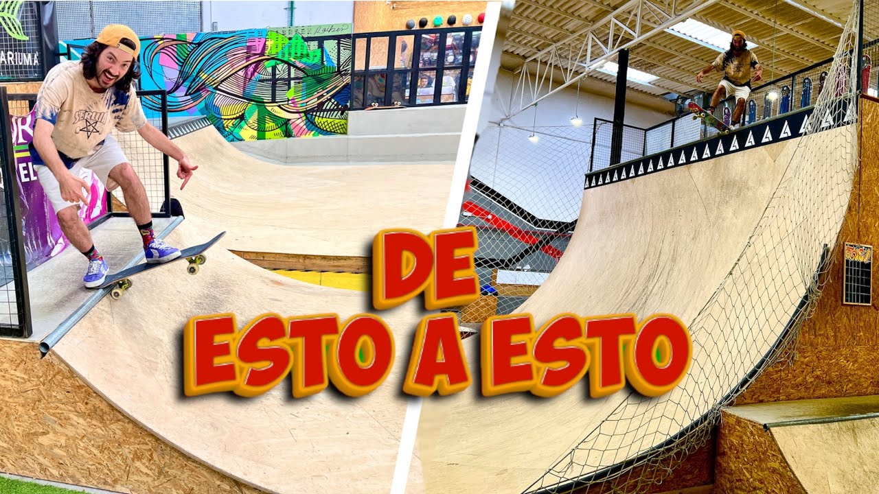 Como pasar de mini ramp a MEGA RAMP !!👍👍