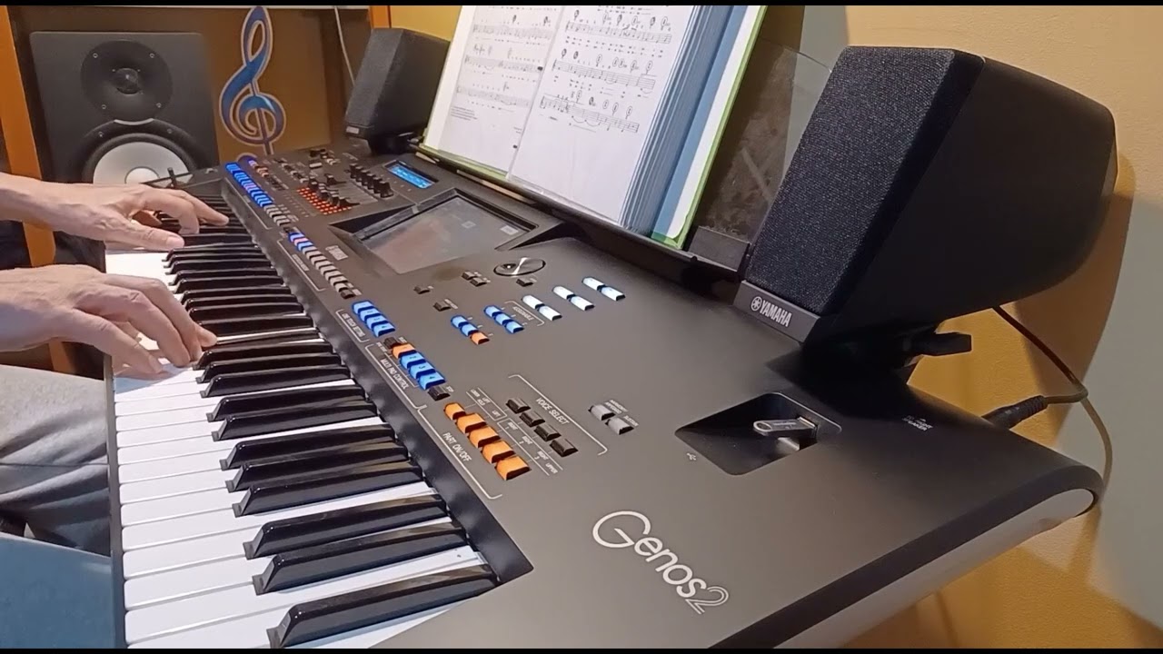 Julio Iglesias Où est passée ma bohème Cover Yamaha Genos 2 Live