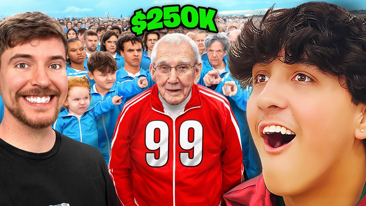 Klips Reacts to MrBeast: Ages 1 - 100 Decide Who Wins $250,000...