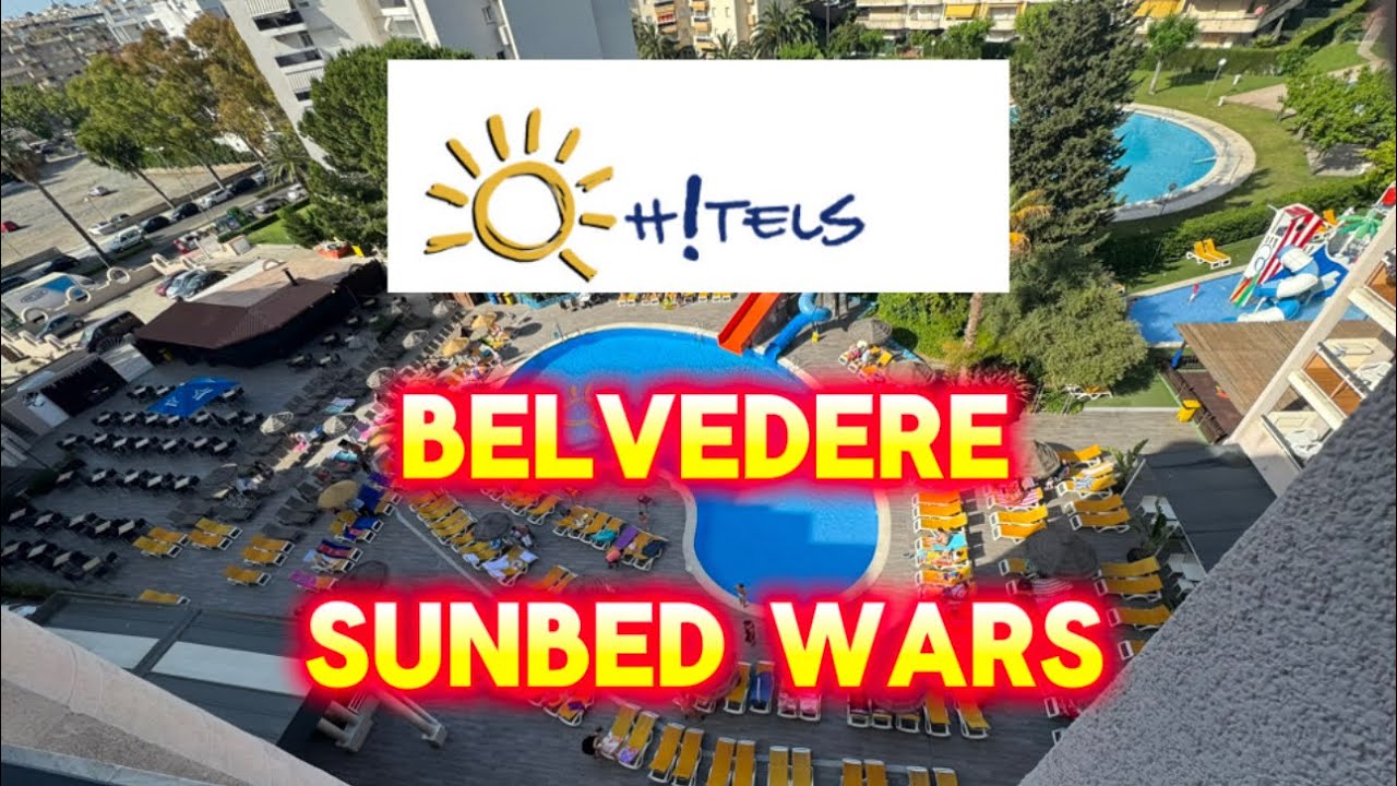 SUNBED WARS! Ohtels Belvedere