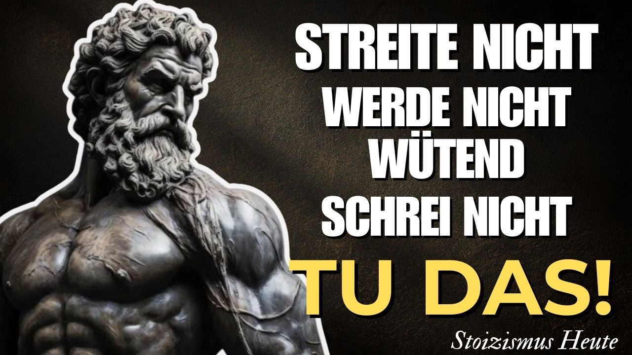 Wenn Kollegen und Familie dich nerven, tu DAS sofort | Stoizismus