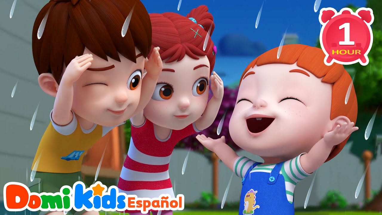 🌧️☔️Lluvia Lluvia Vete Ya | Canciones para Niños | Canciones Infantiles | Domi Kids | LEFUN Kids TV